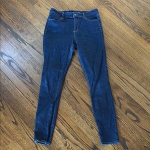 B4 Old Navy Women's 6 Long High Rise Skinny Jeans